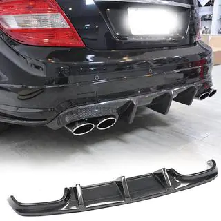 Heckstoßstangendiffusor V2 (für AMG SD 2008-2011, Carbon) Foto 1