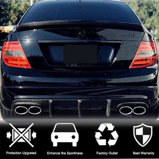 Heckstoßstangendiffusor V2 (für AMG SD 2008-2011, Carbon) Mercedes C-class W204 2007-2015 Foto 3