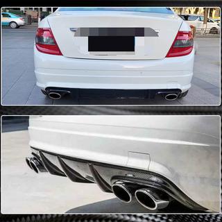 Heckdiffusor V3 für AMG SD 2008-2011 Carbon Mercedes C-class W204 2007-2015 Foto 4