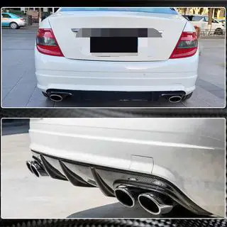 Heckdiffusor V3 für AMG SD 2008-2011 Carbon Foto 4