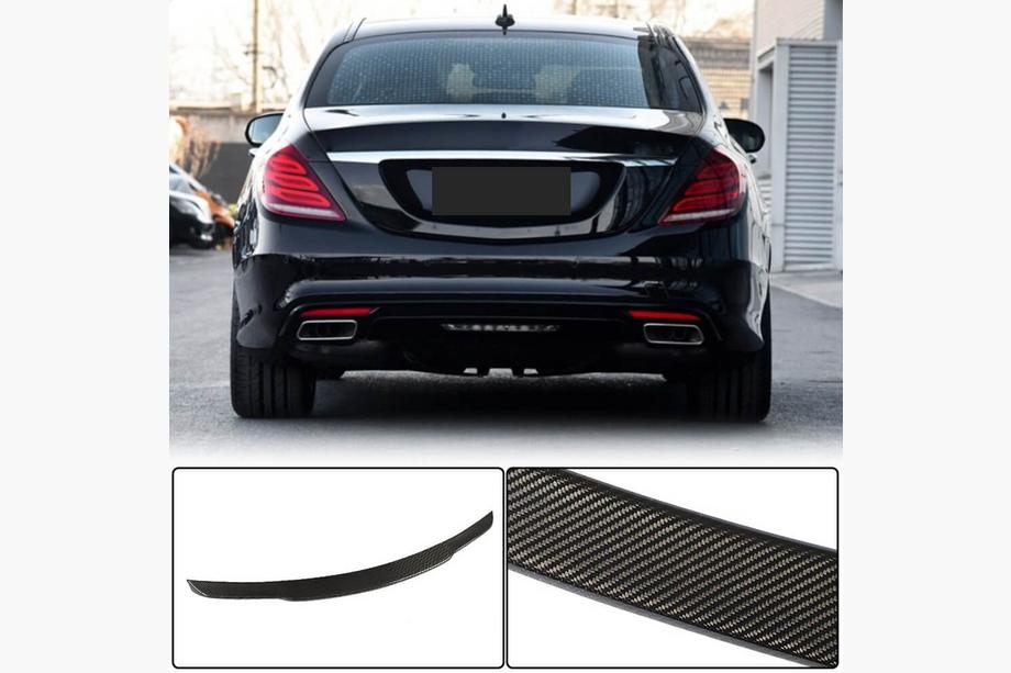 Mercedes S-class W222 2013-2022 Spoiler V6 (Carbon) Image