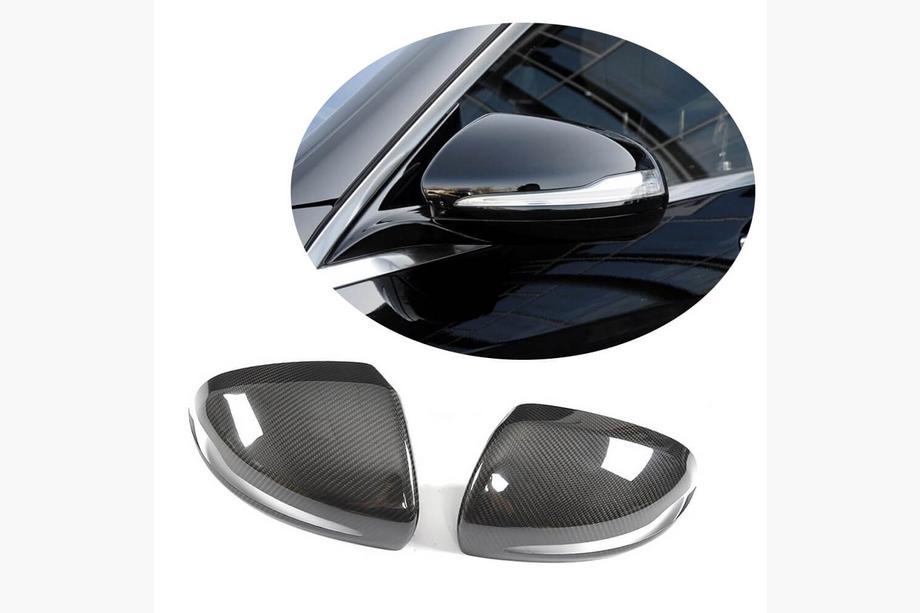Mercedes S-class W222 2013-2022 Spiegelabdeckungen V1 (2014-2017, Carbon) Foto 1