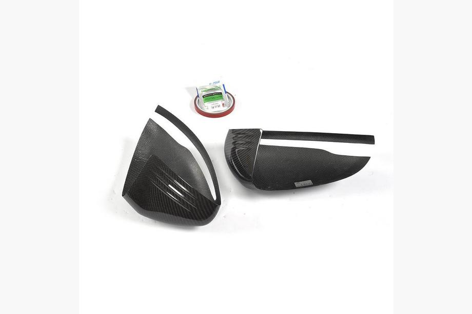Mercedes S-class W222 2013-2022 Spiegelabdeckungen V1 (2014-2017, Carbon) Foto 3
