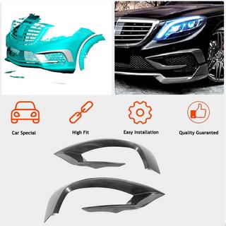 Frontstoßstangenaufsätze V1 für S63 AMG 2014-2017 Carbon Foto 2