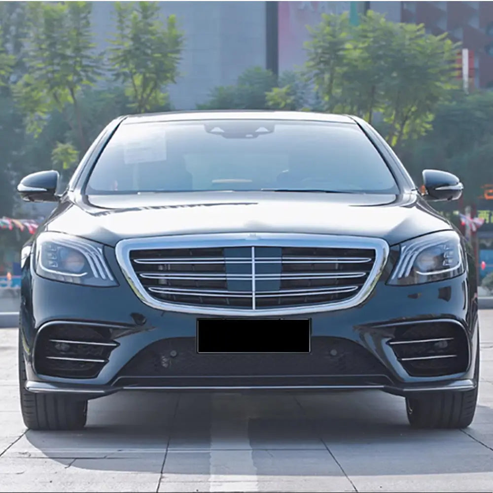 Frontstoßstangenaufsätze V2 für S63 AMG 2014-2017 Carbon Foto 2