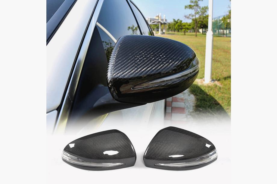 Mercedes S-class W222 2013-2022 Spiegelkappen V2 (2014-2017, Carbon) Image