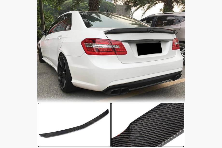 Mercedes E-class W212 2009-2016 Spoiler V1 (Carbon) Foto 1