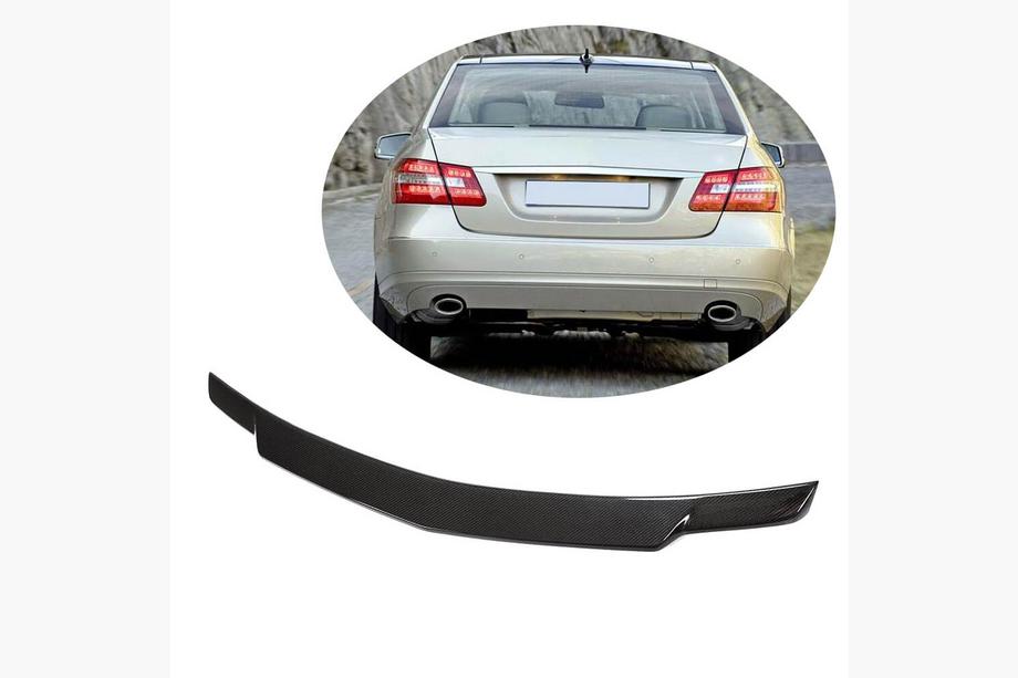 Mercedes E-сlass W212 2009-2016 Spoiler V2 (Carbon) Image