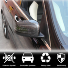 Mercedes E-class W212 2009-2016 Spiegelabdeckungen Carbon Foto 3