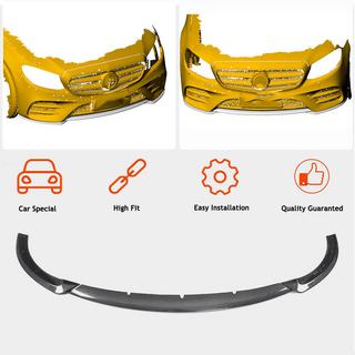Frontlippe V2 für AMG-Line / E43 AMG 2016-2019, Carbon Foto 2