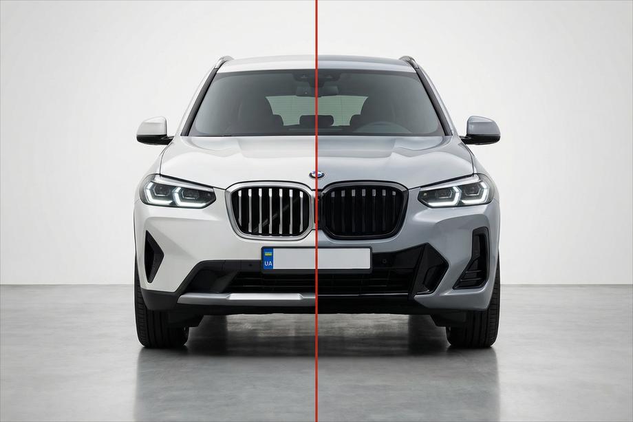 BMW X3 G01 2018- Karosseriekit mit Kühlergrill 2022-2024 (M-Sport) Foto 1