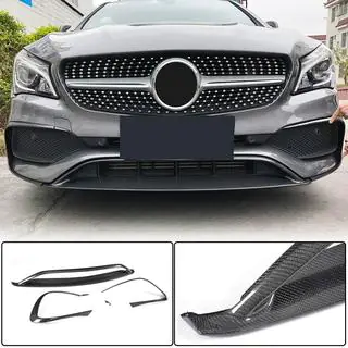 Frontstoßstange Lippe Aufsatz (für AMG-Line SD 2017-2019, Carbon) Foto 1