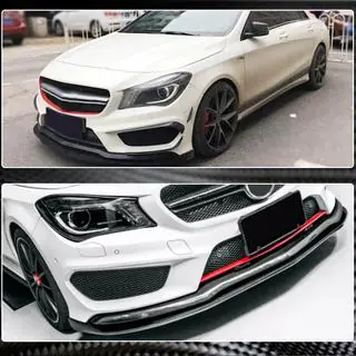 Frontstoßstange Lippe Aufsatz (für CLA45 AMG SD 2013-2015, Carbon) Foto 3