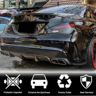 Heckdiffusor V2 (für AMG-Line / CLA45 AMG 2013-2016, Carbon) Foto 4