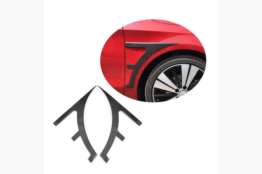 Mercedes CLA C117 2013-2019 Carbon Abdeckungen für vordere Kotflügel Foto 1