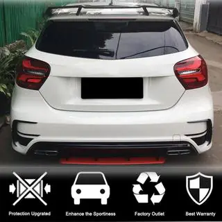 Heckstoßstangenabdeckung (für AMG-Line HB, Carbon) Foto 2