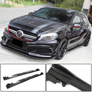 Seitenschweller V4 (Carbon) Mercedes A-class W176 2012-2018 Foto 1
