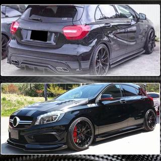 Seitenschweller V4 (Carbon) Mercedes A-class W176 2012-2018 Foto 3