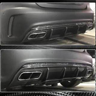 Heckdiffusor V1 für AMG-Line / A45 AMG HB Foto 3