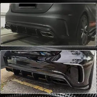 Heckdiffusor V1 für AMG-Line / A45 AMG HB Foto 4