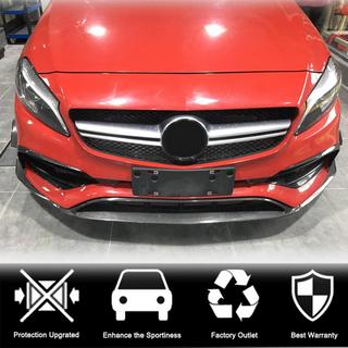 Frontstoßstangenlippe Aufsatz (für AMG-Line / A45 AMG HB 2016-2018, Carbon) Foto 2
