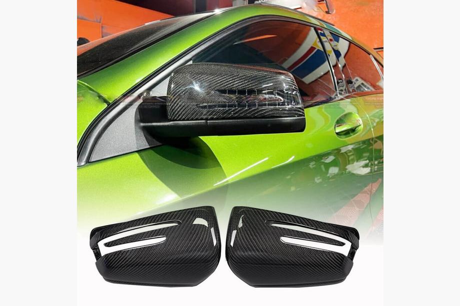 Mercedes A-class W176 2012-2018 Spiegelabdeckungen Carbon Foto 1