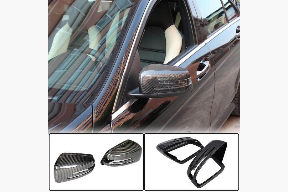 Mercedes A-class W176 2012-2018 Spiegelabdeckungen Carbon Foto 2