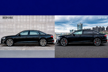 Audi A8 2018- Facelift-Kit mit Scheinwerferwechsel (auf S8 2025) Foto 2
