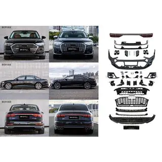 Facelift Bodykit ohne Scheinwerferwechsel (auf S8 2025) Audi A8 2018-