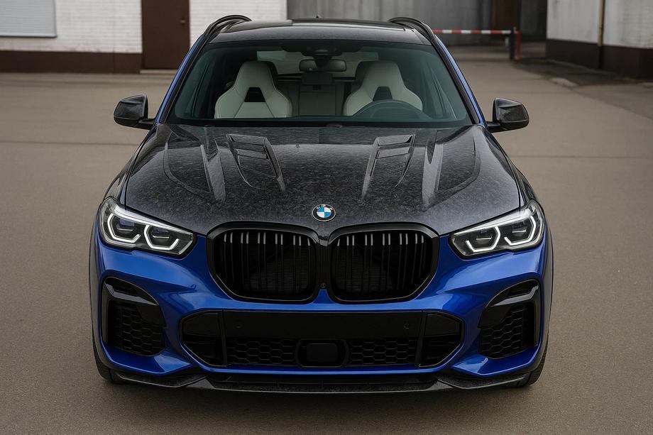 BMW X5 G05 2019–2026 Motorhaube aus Forged Carbon V3 (G05/F95) Foto 1