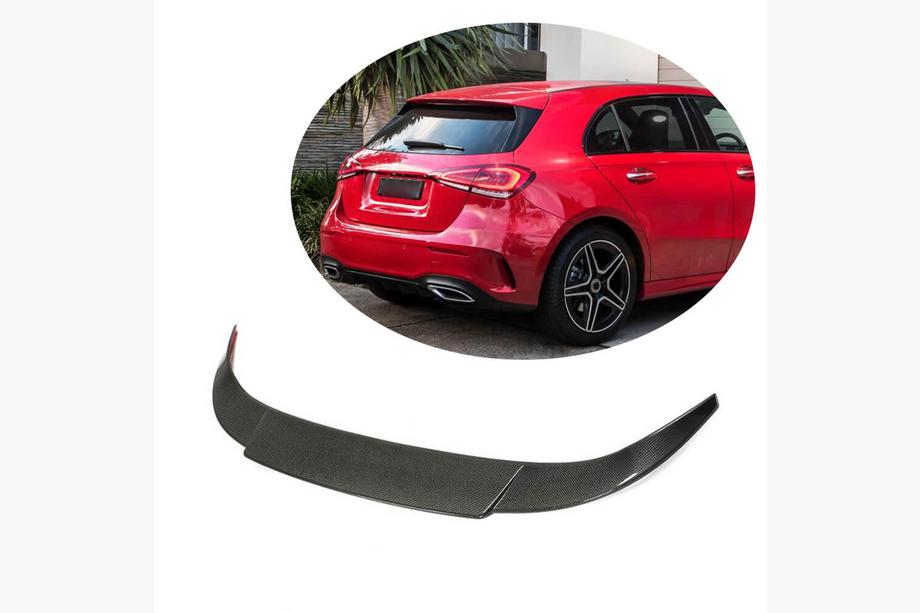 Mercedes A-class W177 2018- Heckspoiler V2 (für HB, Carbon) Image