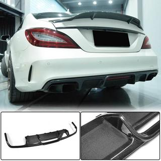 Heckstoßstangen Diffusor (für Base/CLS63 AMG 2015-2018, Carbon) Foto 2