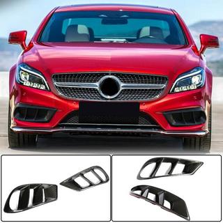 Carbon Frontstoßstangen Abdeckungen (für AMG-Line SD 2015-2018) Foto 1