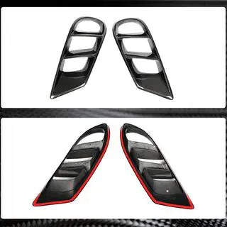 Carbon Frontstoßstangen Abdeckungen (für AMG-Line SD 2015-2018) Foto 4