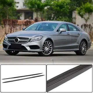 Seitenschweller (für AMG-Line / CLS63 AMG SD 2015-2018, Carbon) Foto 1