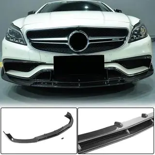 Frontstoßstange Lippe V1 Aufsatz (für CLS63 AMG SD 2015-2018, Carbon) Foto 2