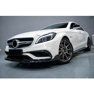 Frontstoßstange Lippe V2 Aufsatz (für CLS63 AMG SD 2015-2018, Carbon) Foto 1