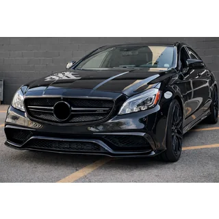 Carbon Frontstoßstangenabdeckungen für CLS63 AMG SD 2015-2018 Foto 3