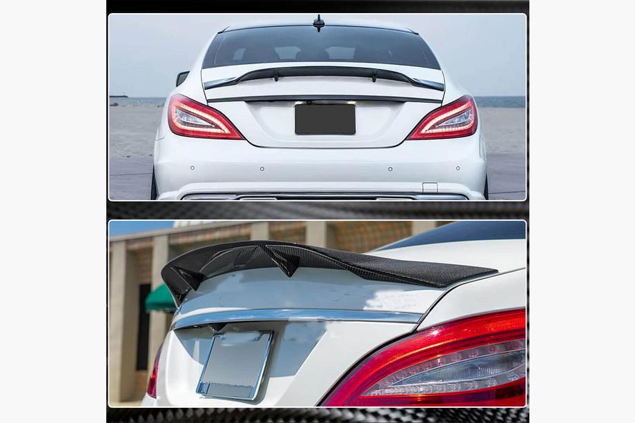 Mercedes CLS C218 2011-2018 Heckspoiler V2 (für SD, Carbon) Foto 11