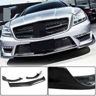 Frontstoßstange Lippe V1 Aufsatz (für CLS63 AMG SD 2011-2014, Carbon) Foto 1