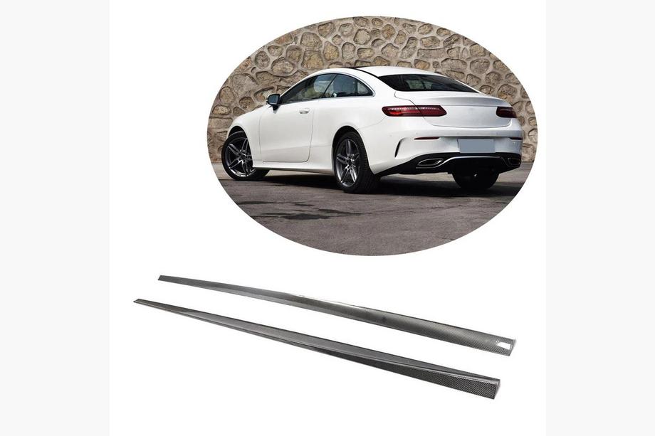 Mercedes E-class coupe C238 2016-2024 Seitenschweller (für AMG-Line 2017-2019, Carbon) Foto 1