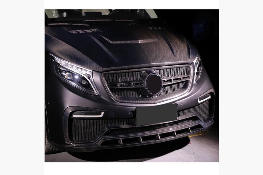 Mercedes Vito/V-class W447 2014- Frontstoßstange V1 (2014-2019, Carbon) Foto 2