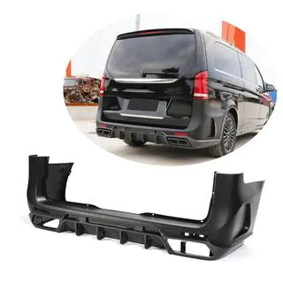 Heckstoßstange (2014-2019, Carbon) Mercedes Vito/V-class W447 2014- Foto 1