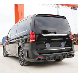 Heckstoßstange (2014-2019, Carbon) Mercedes Vito/V-class W447 2014- Foto 2