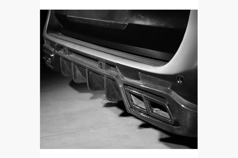 Mercedes Vito/V-class W447 2014- Heckstoßstange (2014-2019, Carbon) Foto 3