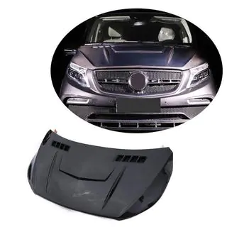 Motorhaube V2 (2014-2019, Carbon) Mercedes Vito/V-class W447 2014- Foto 1