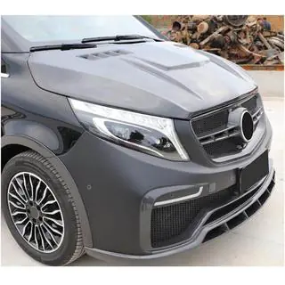 Motorhaube V2 (2014-2019, Carbon) Mercedes Vito/V-class W447 2014- Foto 2