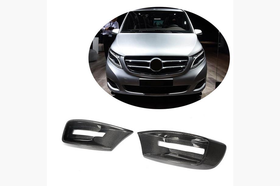 Mercedes Vito/V-class W447 2014- Nebelscheinwerfer-Abdeckungen V1 (2014-2019, Carbon) Foto 1