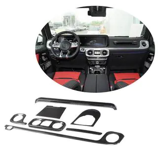 Carbon-Innenraum Zierleisten Set V1 Mercedes G class W463 2018-2024 Foto 1