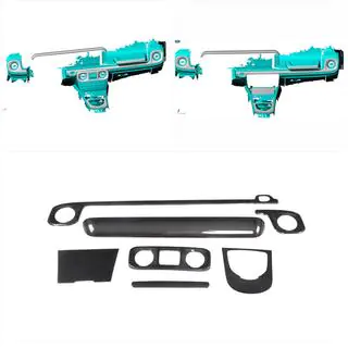 Carbon-Innenraum Zierleisten Set V1 Mercedes G class W463 2018-2024 Foto 2